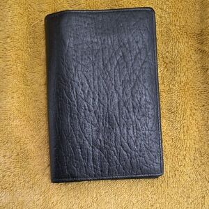 Black Leather Wallet